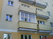 Алюминиевые раздвижные балконные рамы.